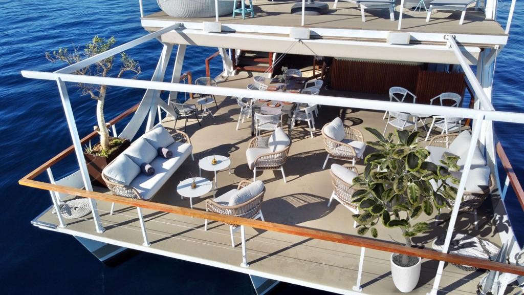 49' Special Event Catamaran The Deck