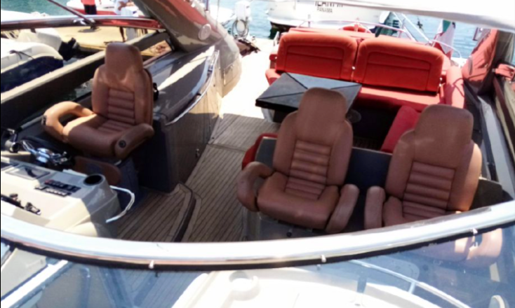 58' Custom Sunseeker Rojo