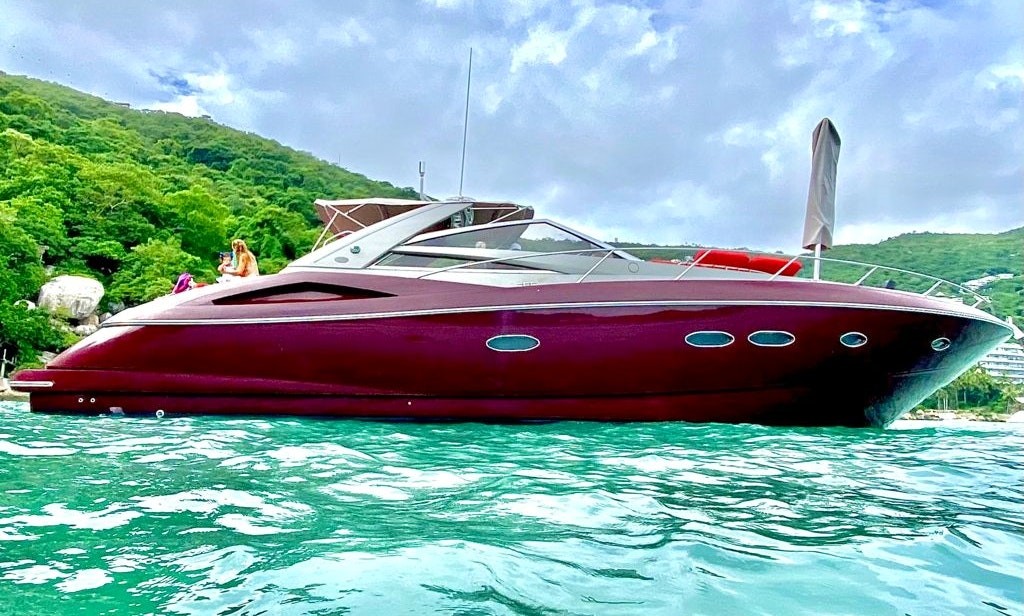 58' Custom Sunseeker Rojo