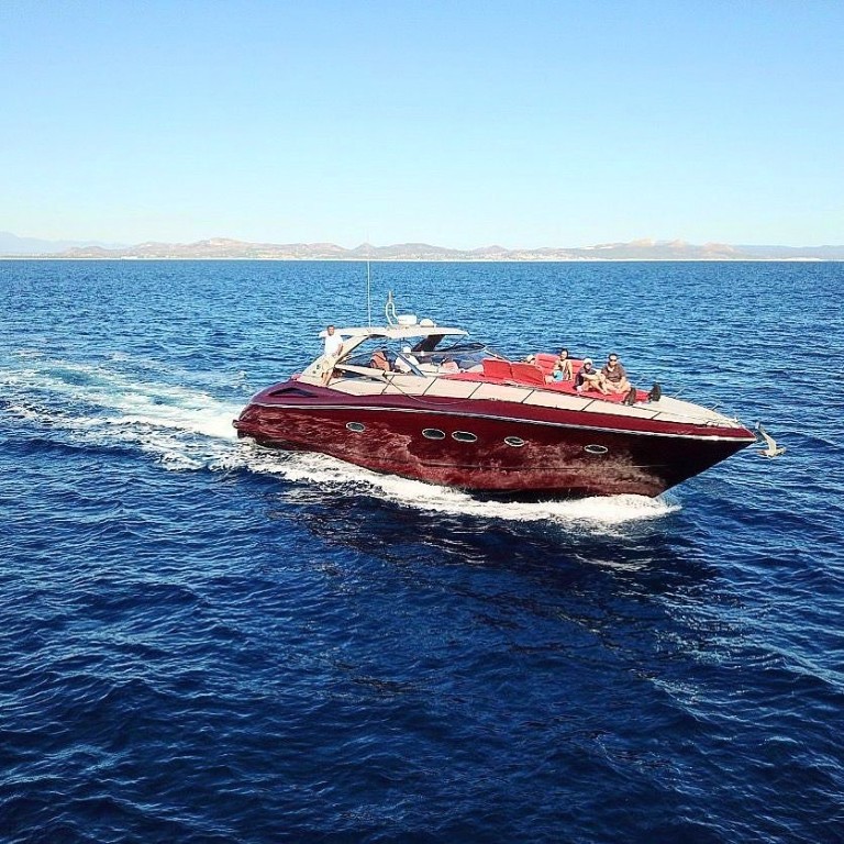 58' Custom Sunseeker Rojo